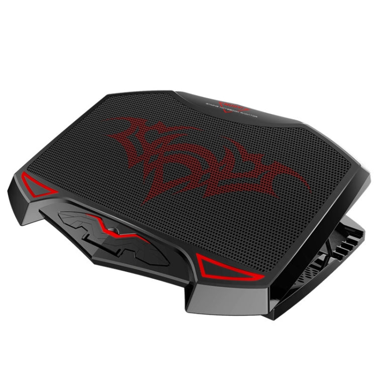 Notebook Cooling Pad with Multi-angle Adjustment Base, Black 220V