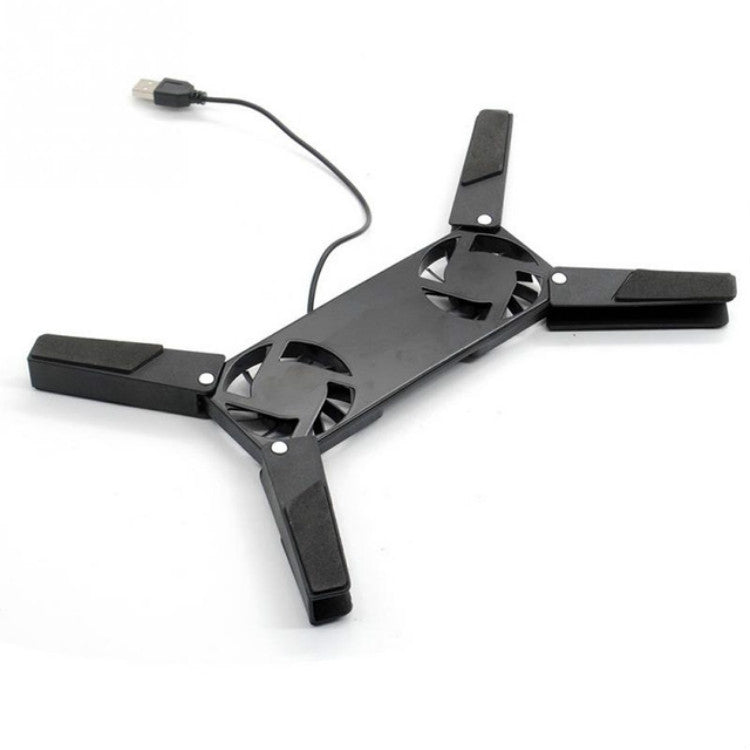 Foldable Laptop Cooling Pad with Ultra-Quiet Fans
