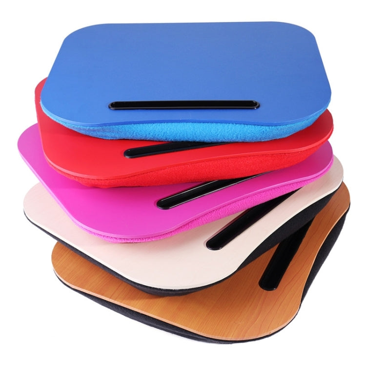 Handy Laptop Lap Desk with Knee Cushion and Pillow - Blue