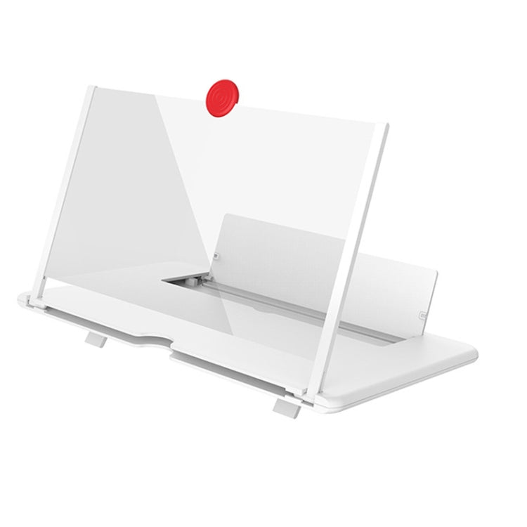 10 inch White Pull-out Ultra-clear 3D Mobile Phone Screen Amplifier Bracket