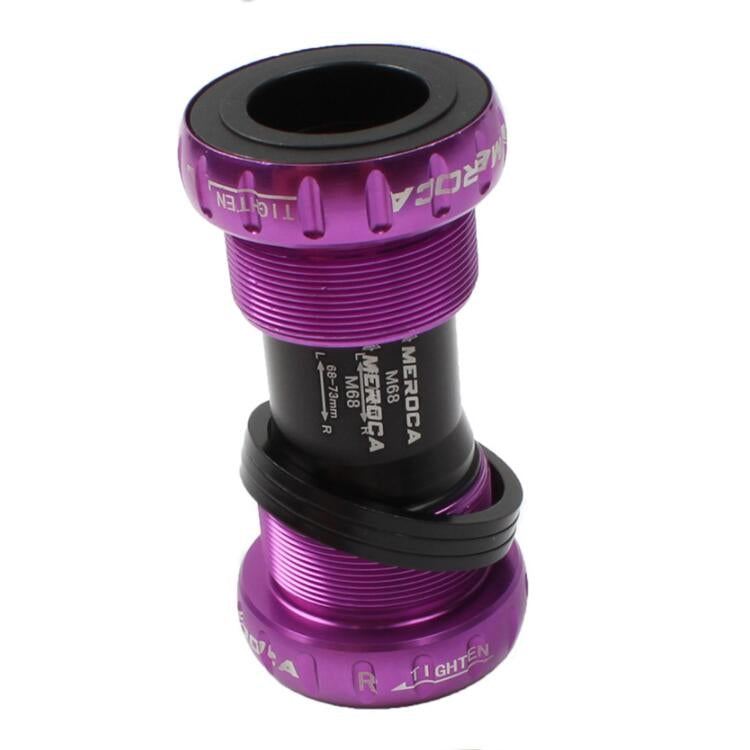 Meroca Hollow Bb Mountain Bike Bottom Axle - Purple