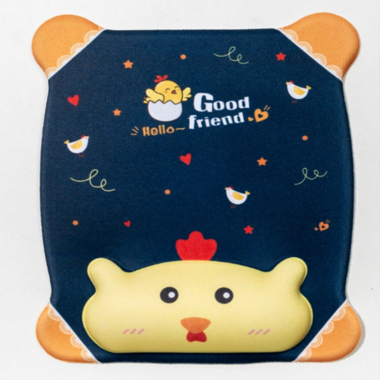 Chick Cartoon Silicone Wristband Mouse Pad