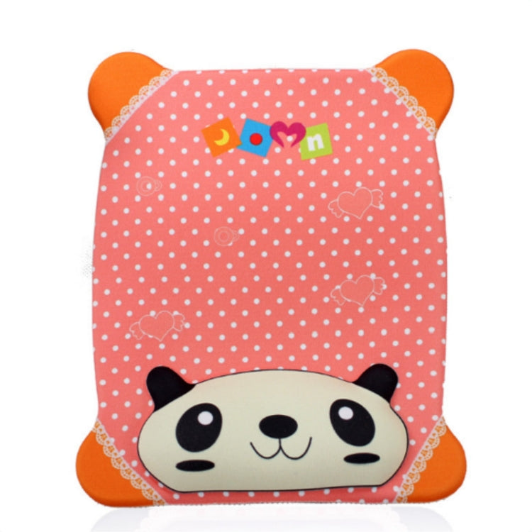 Cartoon Orange Bear Silicone Wristband Mouse Pad