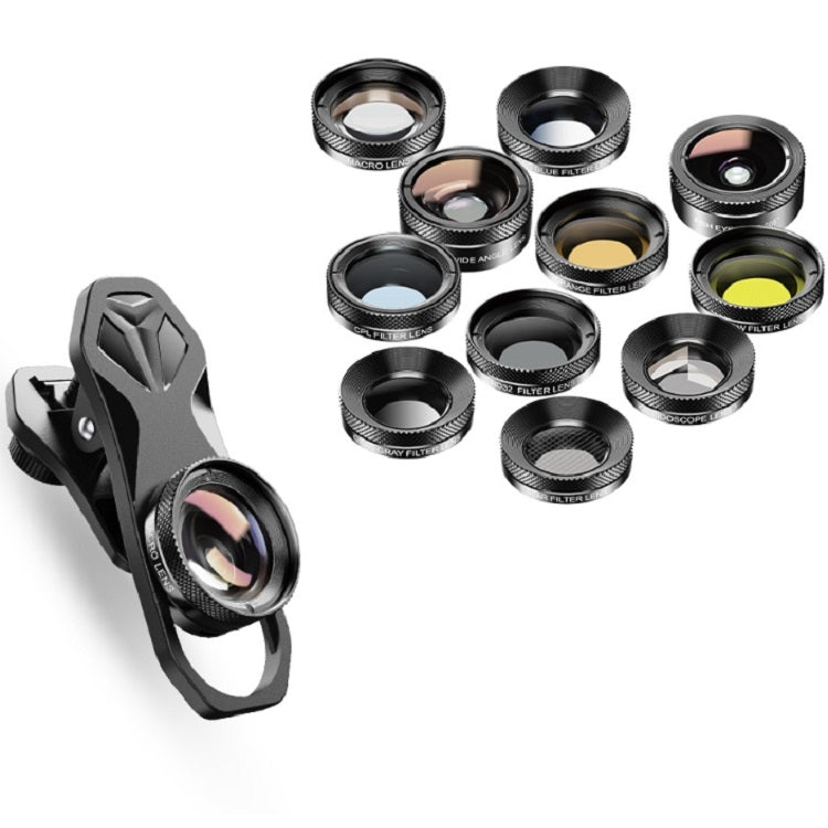 APEXEL APL-DG11 11 in 1 Mobile Phone Lens Set