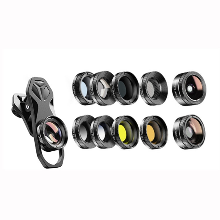 APEXEL APL-DG11 11 in 1 Mobile Phone Lens Set
