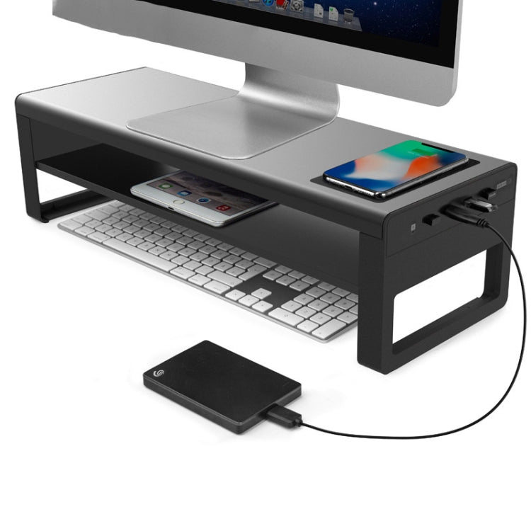 Vaydeer Aluminum Alloy Laptop Stand with Fast Charger and USB Ports