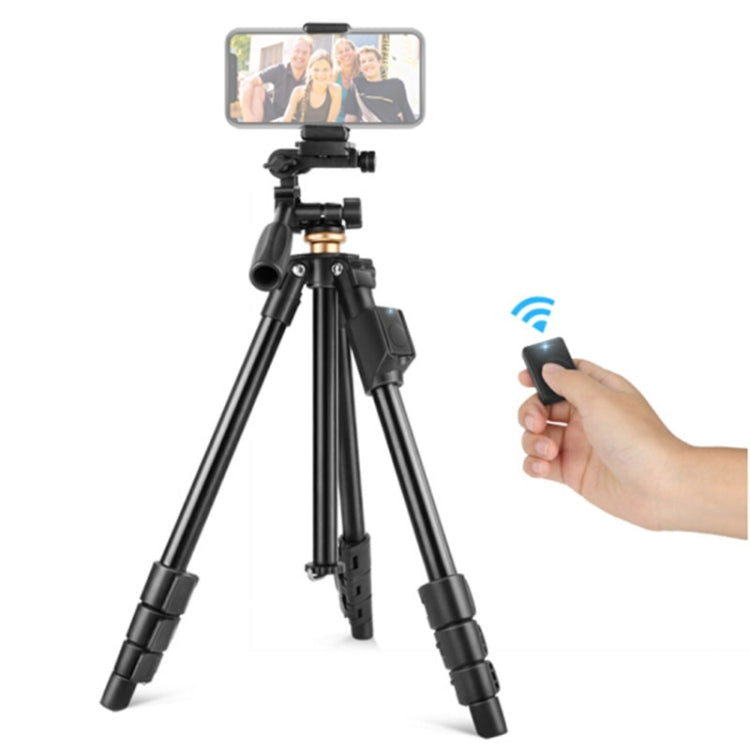 Q160a Professional Live Broadcast Aluminum Alloy Tripod with Wireless Remote Control