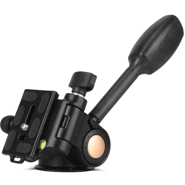 Q08 360 Degree Panorama Damping Tripod Head with Vertical Shooting