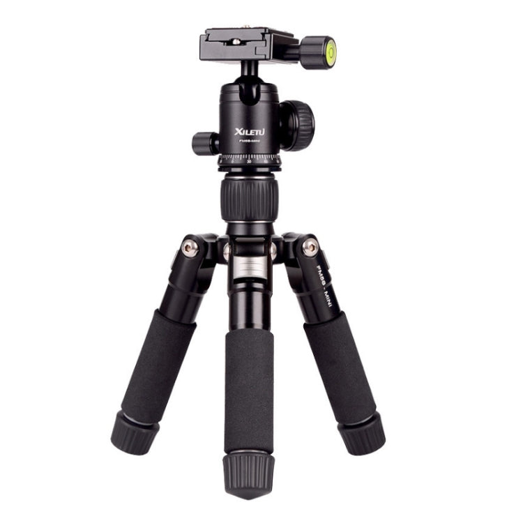Xiletu FM5S-MINI Titanium 5-Section Folding Legs Mini Desktop Tripod Mount