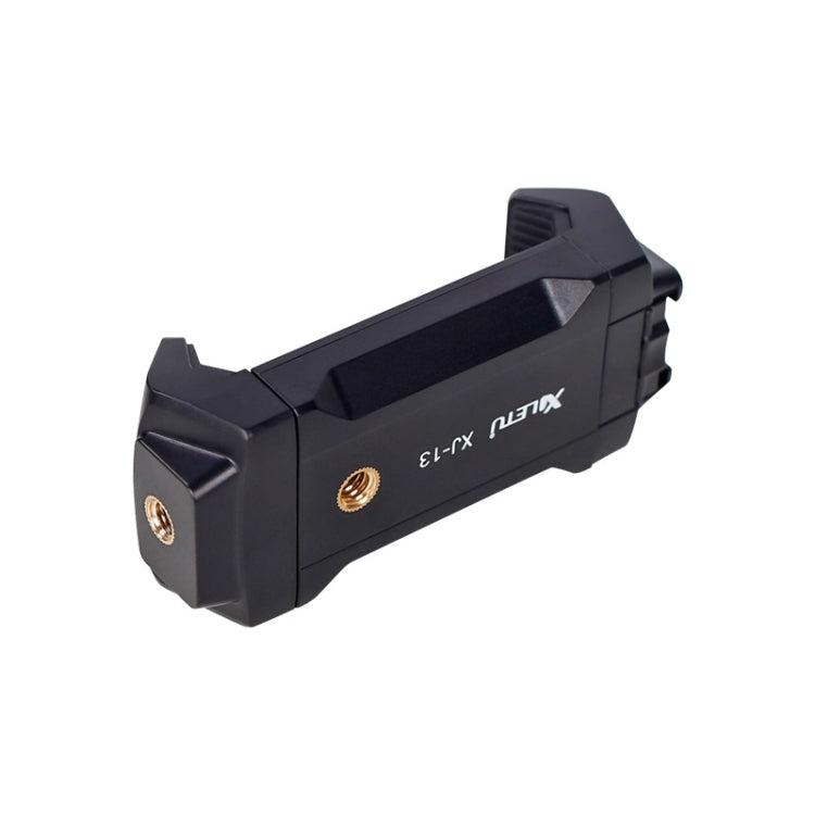 Xiletu Xj-13 Live Broadcast Tripod Mount Phone Clamp with Cold Shoe Base