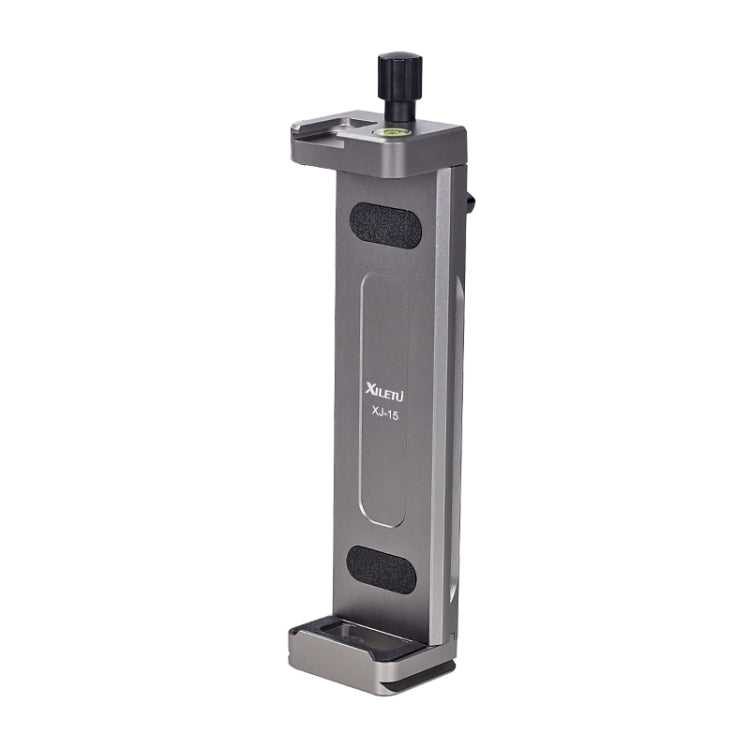 Xiletu Xj15 Desktop Tripod Mount for Tablet PCs and Phones (Silver Grey)