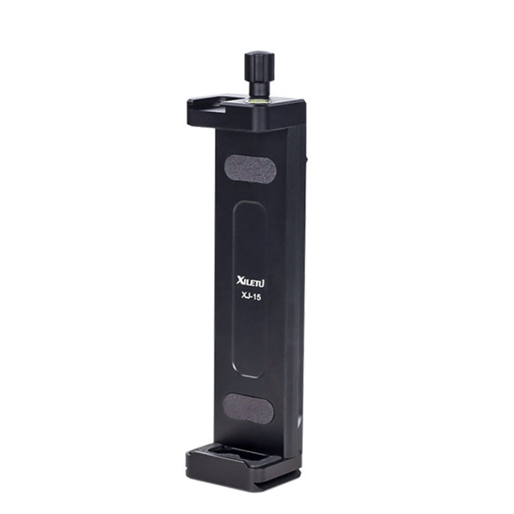 Xiletu Xj15 Universal Tablet and Phone Tripod Mount with Cold Shoe Base (Black)