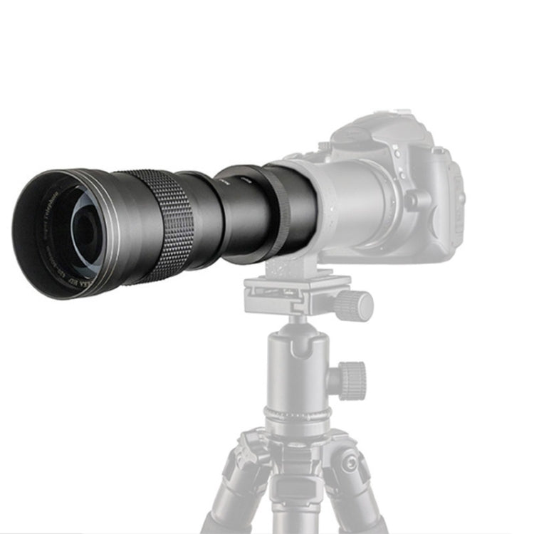 Lightdow 420-800mm Zoom Camera Lens with Optical Glass Coating