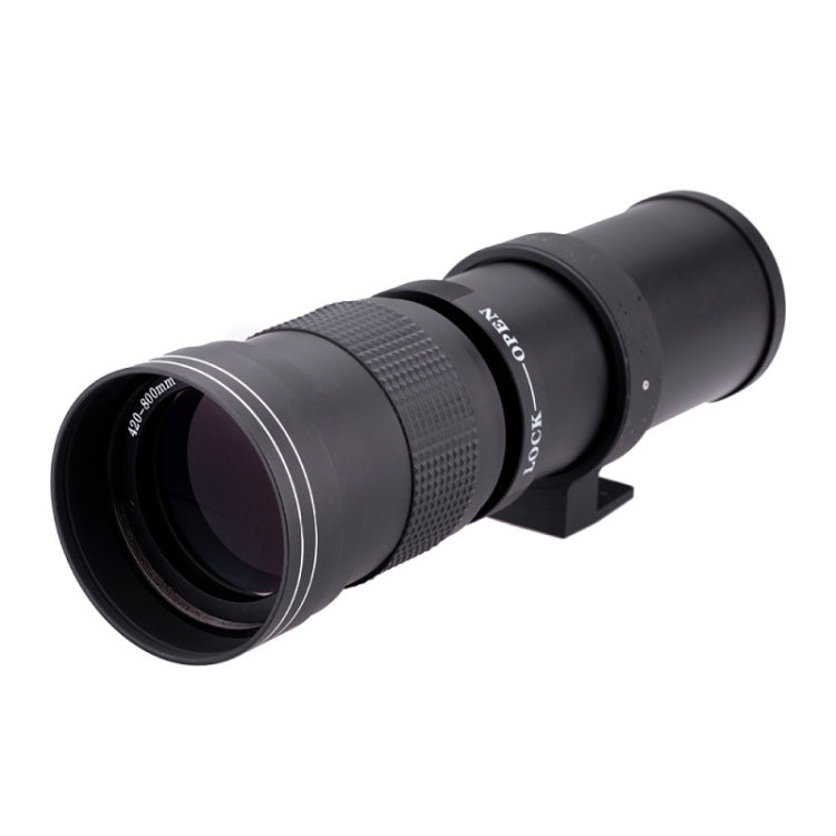 Lightdow 420-800mm Zoom Camera Lens with Optical Glass Coating