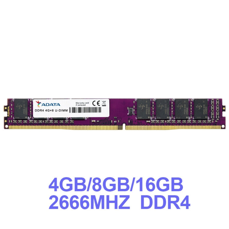 ADATA DDR4 2666 Desktop Computer Memory Module - 8GB Capacity