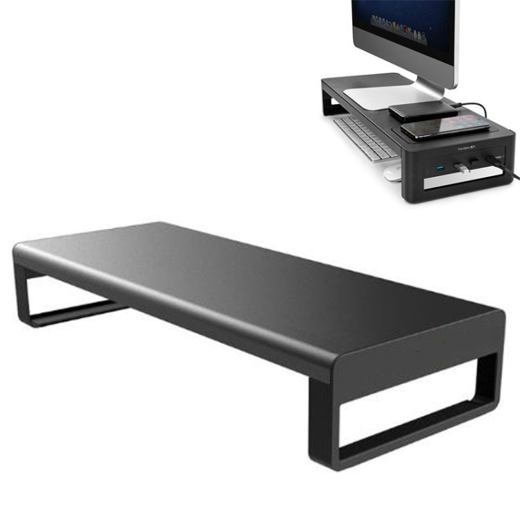 Vaydeer Computer Monitor Stand with Wireless Charging and USB3.0 Expansion