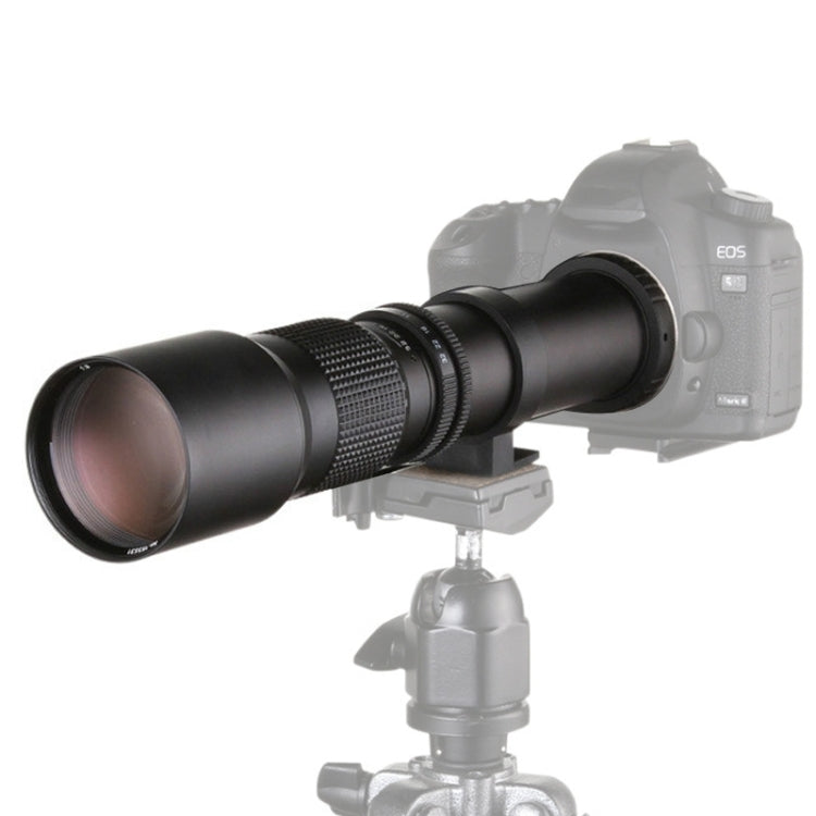 Lightdow 500mm F8-F32 Manual Telephoto Lens for SLR Photography