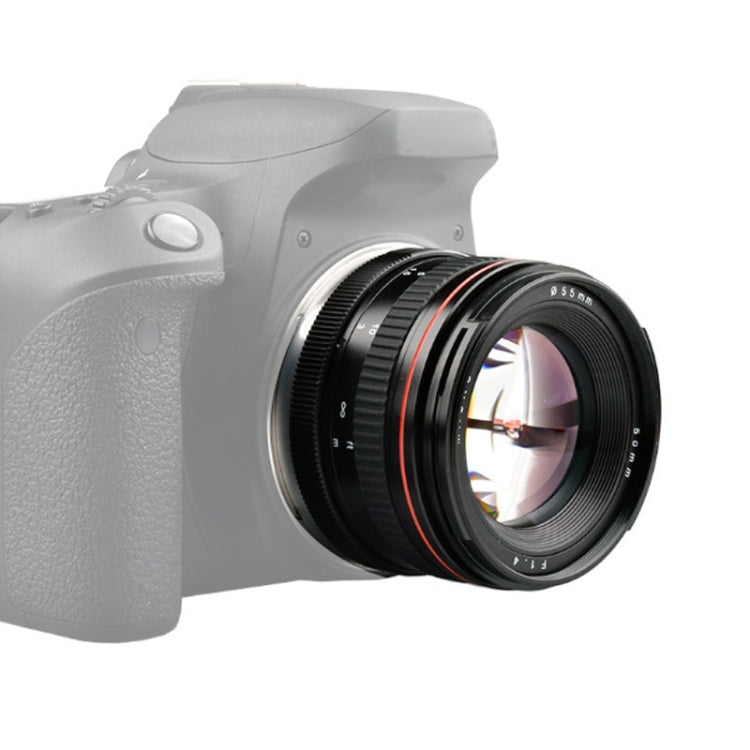 Lightdow EF 50mm F1.4 USM Portrait Lens for Canon Cameras