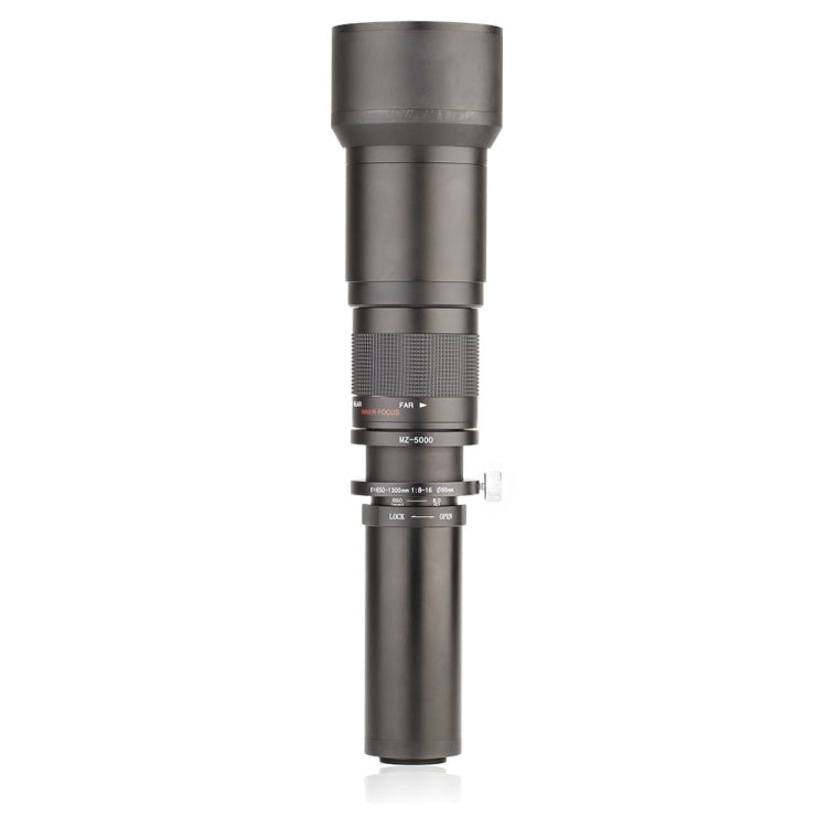 Lightdow 650-1300mm Telephoto T2 Port SLR Lens: Ideal for Astrophotography and Wildlife Photography