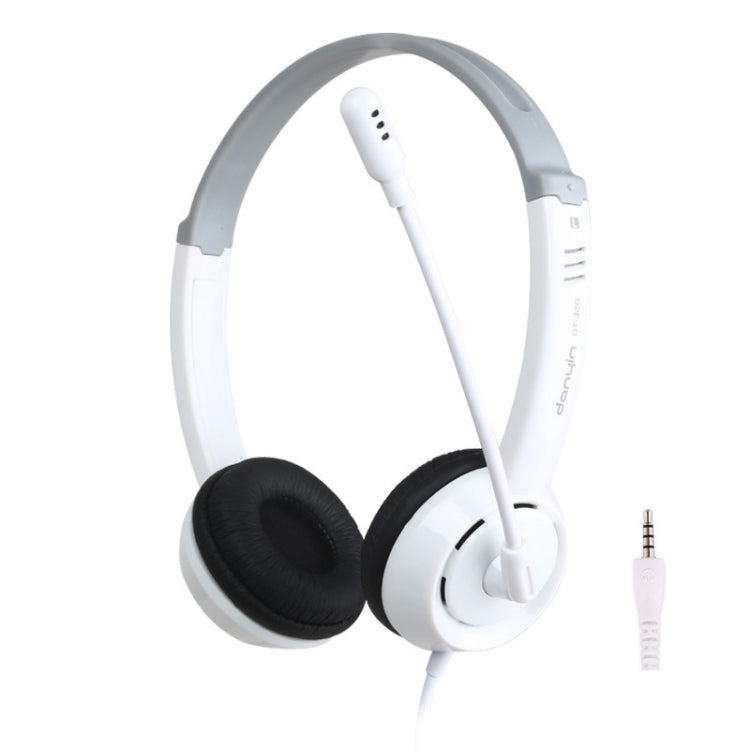 DANYIN DT326 Children's Learning Headset with Microphone - White
