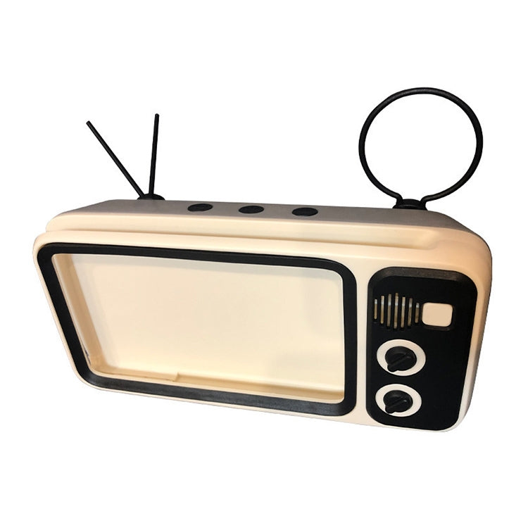 Retro Desktop Lazy Live TV Phone Holder for 4.7~6.2 inch Display Mobile Phone (Silver)