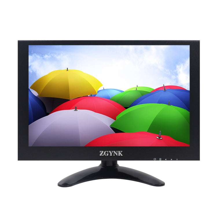 ZGYNK B1042 12.5-inch Portable High-Definition Metal Computer Monitor Display with VGA AV HDMI BNC Inputs