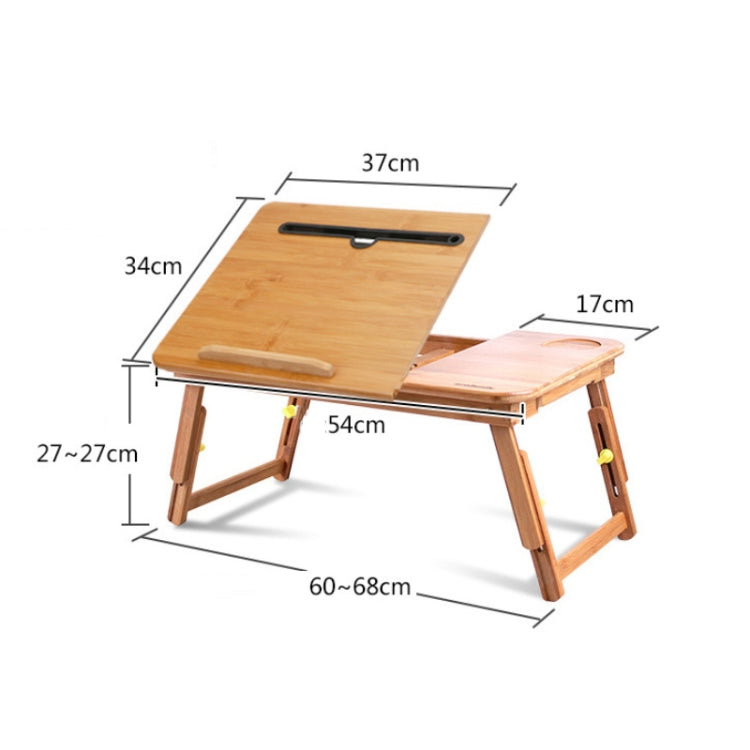 Folding Laptop Desk with Card Slot and Drawer - Medium Size