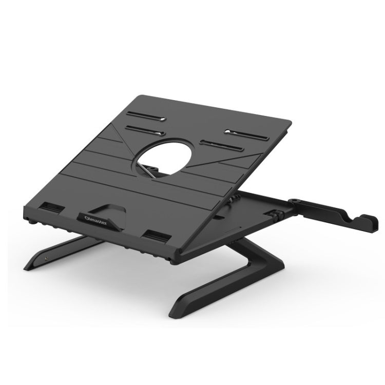 Portable Multifunctional Notebook Stand and Monitor Riser - Tripod (Black)