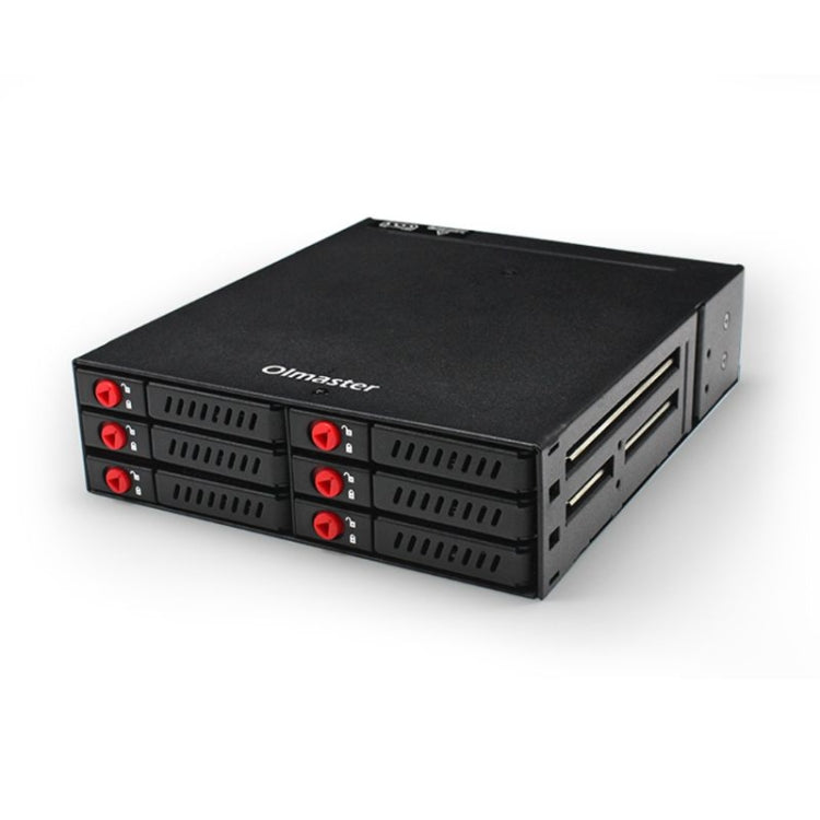 OImaster MR-6601 Six-Bay SATA Hard Drive Box for 2.5-inch Notebook Hard Disks