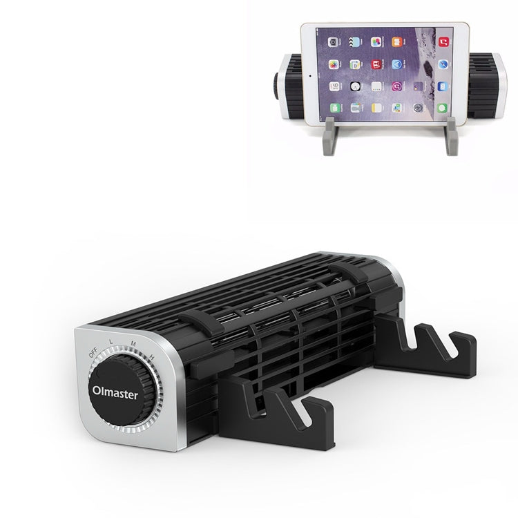 Olmaster Notebook High Air Volume Radiator USB Fan Bracket - Circular Style CF-1691
