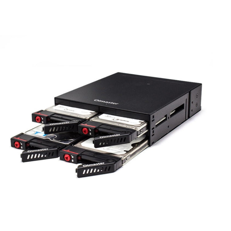 OImaster MR-6401 Four-Bay Chassis with Built-In Optical Drive Storage Enclosure