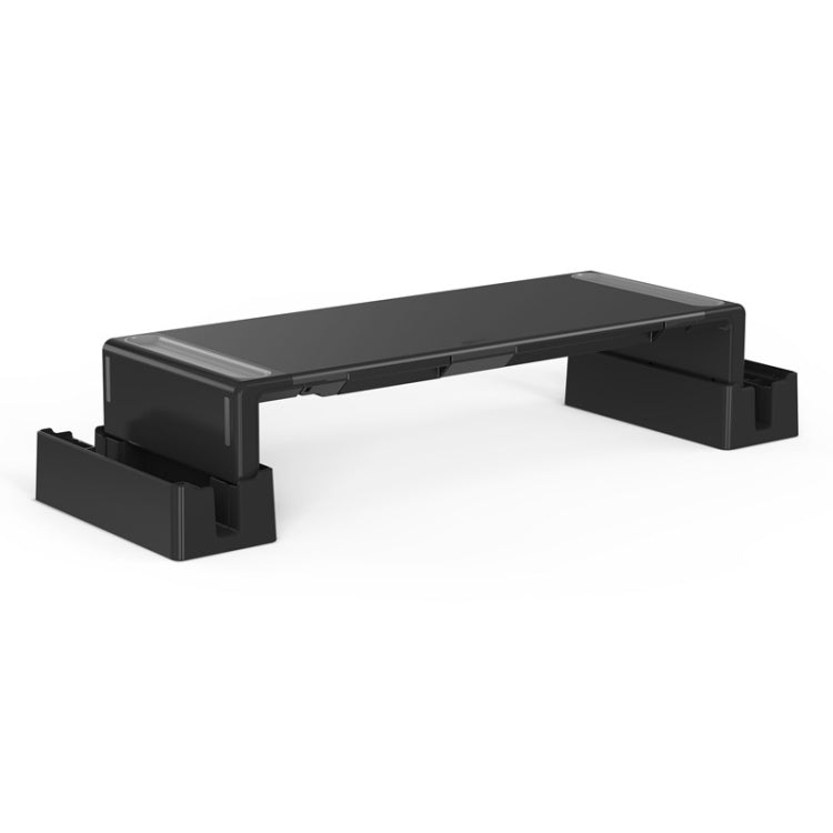 Display Height Increase Rack Notebook Storage Bracket with Mobile Phone Holder and Storage Box - Olmaster Plus Style