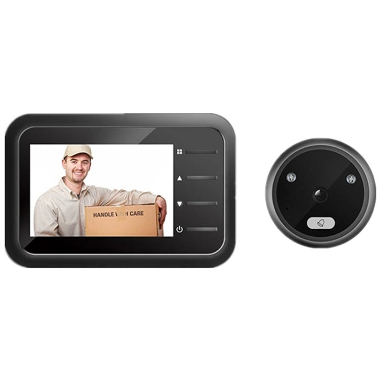 Smart Cat Eye Home Video Doorbell with High Definition Display and Night Vision