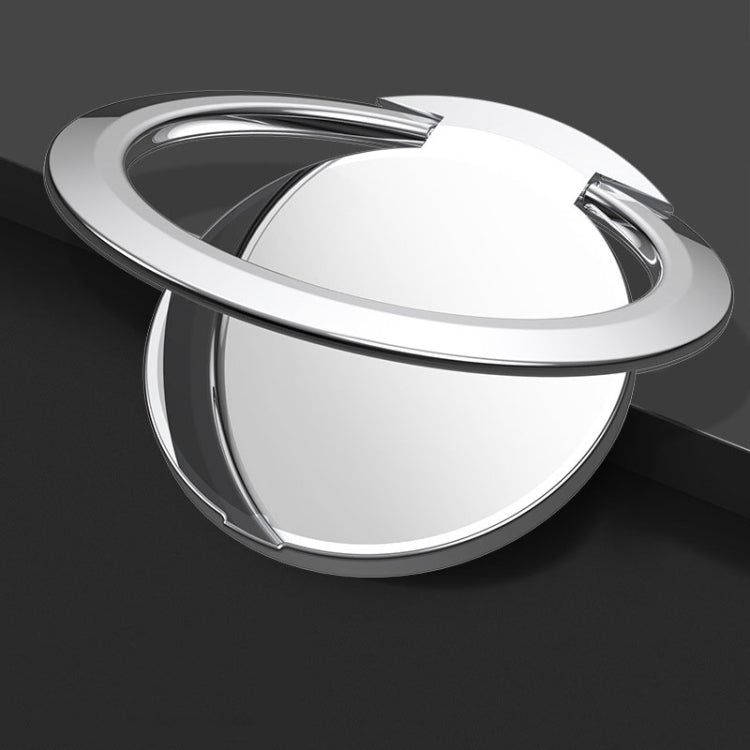 Creative Silver Mobile Phone Ring Holder Set of 10
