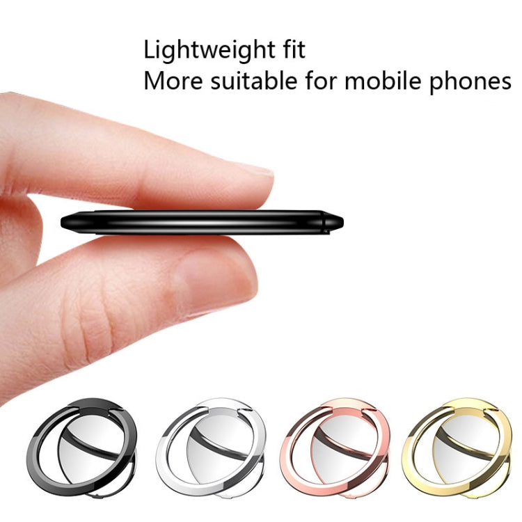 Creative Silver Mobile Phone Ring Holder Set of 10