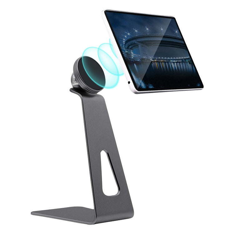 Wireless Charging Magnetic Desktop Phone Holder (Space Gray)