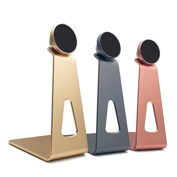 Wireless Charging Magnetic Desktop Phone Holder (Space Gray)