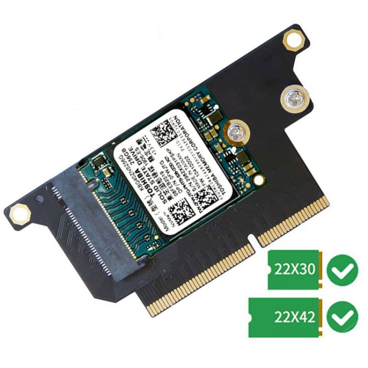 NVMe M.2 NGFF SSD Adapter Card for MacBook Pro 13.3 inch A1708 (2016 - 2017) with Enhanced Storage Capacity