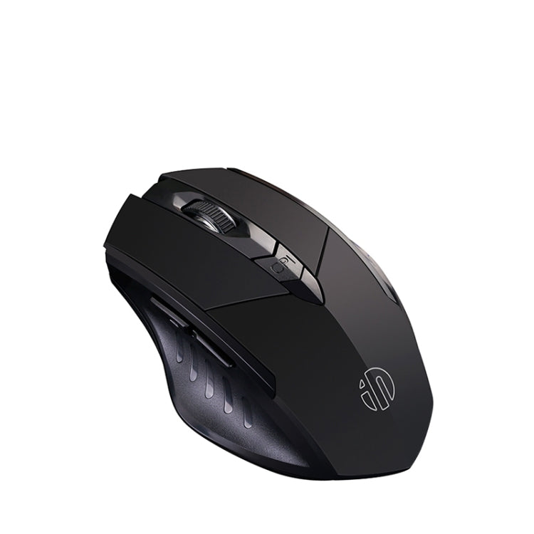 Inphic PM6 Wireless Mechanical Mouse with Adjustable DPI and Ergonomic Design - Black