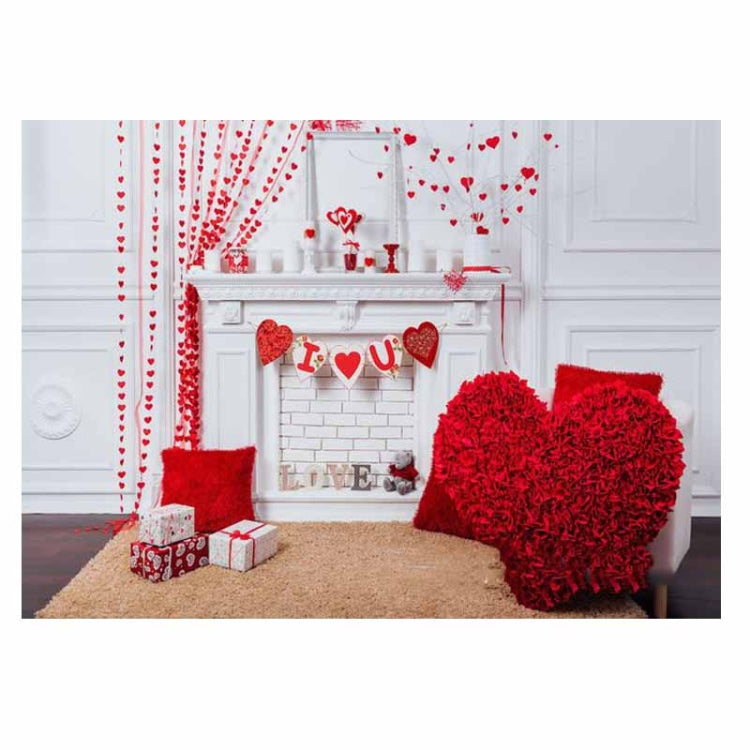 Valentines Day Personality Photo Background Cloth, 2.1m x 1.5m