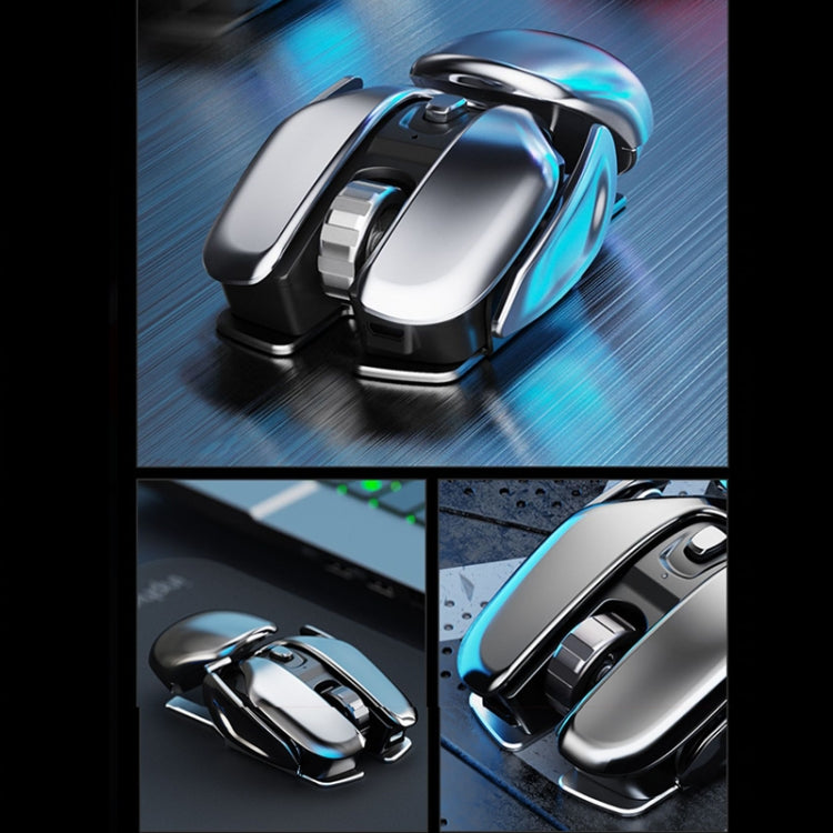 Inphic PX2 Silent Rechargeable Wireless Mouse (Space Gray)