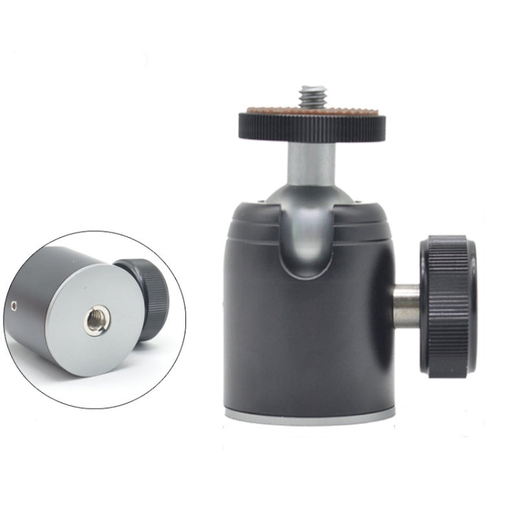 Mini Desktop Aluminum Alloy Tripod with 360-Degree Pan and 90-Degree Tilt