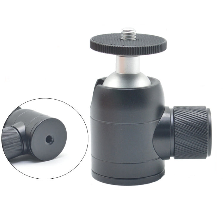Mini Aluminum Alloy Tripod with 360-Degree Pan and 90-Degree Tilt