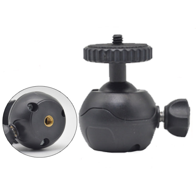 Aluminum Alloy Mini Desktop Tripod with 360-Degree Pan and 90-Degree Tilt Ball Head