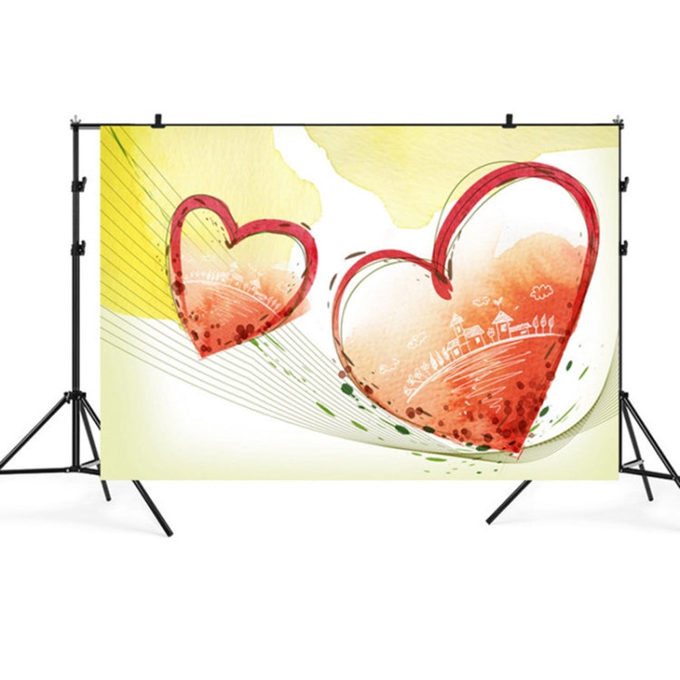 Valentine's Day Photography Background Cloth 2.1m x 1.5m with Party Props (005)