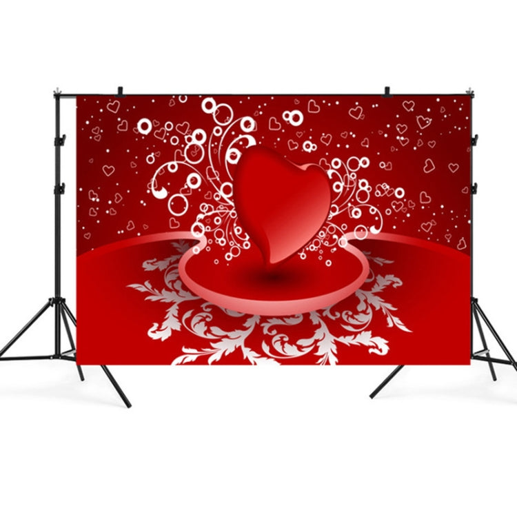 Valentine's Day Photography Backdrop - 2.1m x 1.5m Cloth with Props
