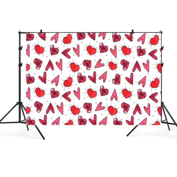 Valentine's Day Photography Background Cloth - 2.1m x 1.5m (013)