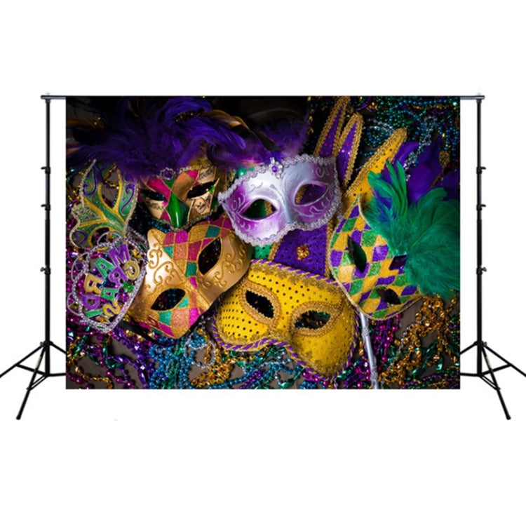 Masquerade Mask Party Scene Photography Background 2.1m x 1.5m Cloth