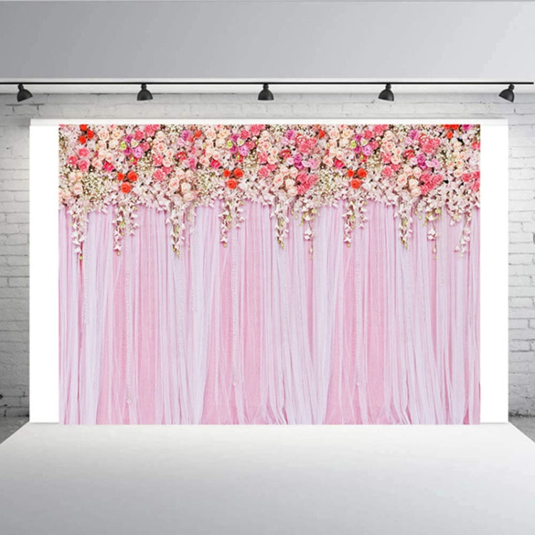 Captivating Floral Wonderland 2.1m x 1.5m Photography Flower Wall Simulation Cloth