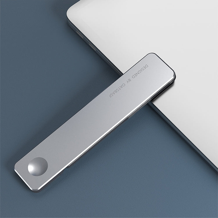 Oatsbasf Magnetic Phone to Computer Sync Screen Aluminum Bracket (Silver)